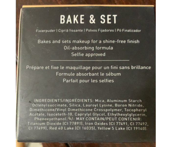 Morphe Bake & Set Setting Powder, Banana, 0.31 oz/9 g