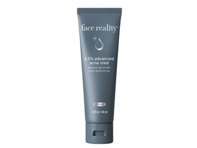 Face Reality 2.5% Advanced Acne Med, Benzoyl Peroxide, 1.5 fl oz/44 mL
