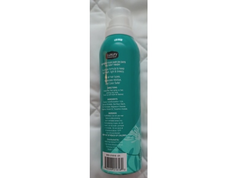 Luxury Essentials Dry Shampoo, Original, 4.9 oz/138.9 g