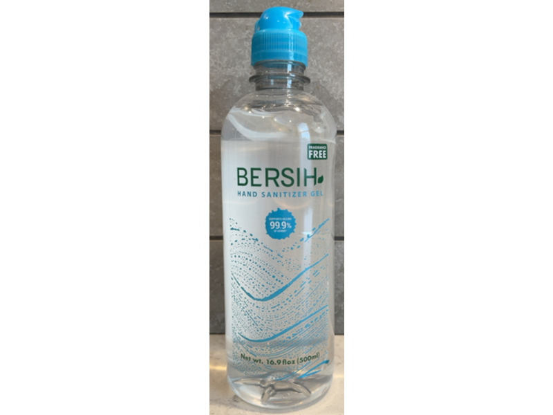 Bersih Hand Sanitizer Gel, 16.9 fl oz/500 mL