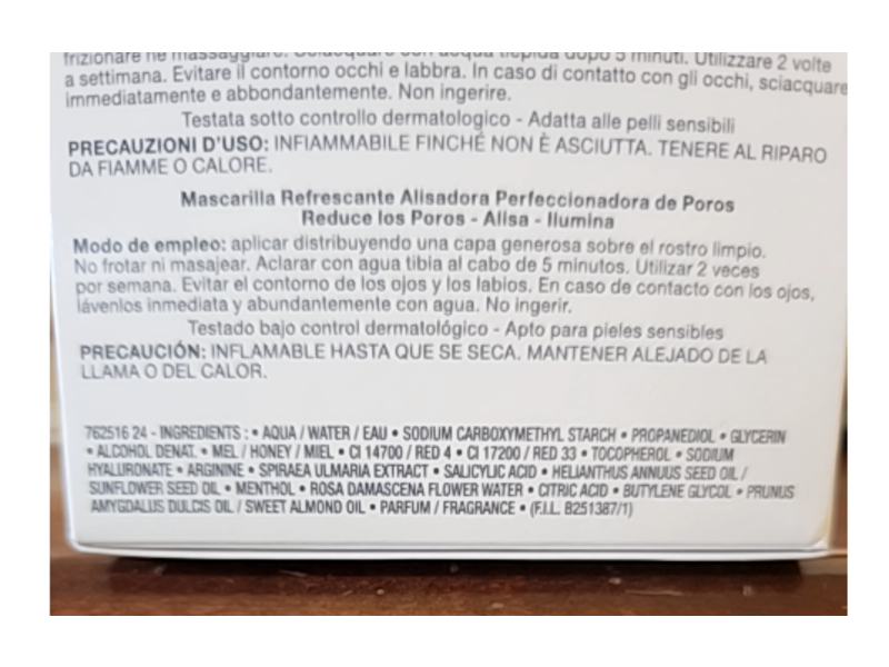 Lancome Rose Sorbet Cryo-Mask, Salicylic Acid + Rose Water, 50 mL