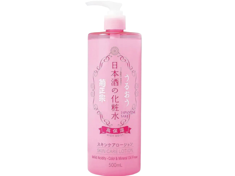Kikumasamune Japanese Sake Skin Care Lotion High Moist, 500 mL
