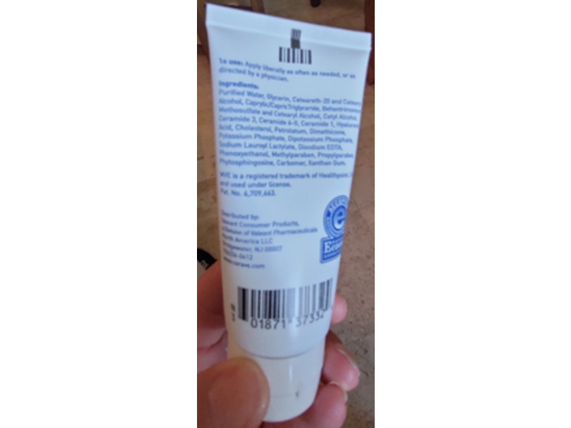 CeraVe Moisturizing Cream, 1.89 fl oz/56 mL, Pack Of 3