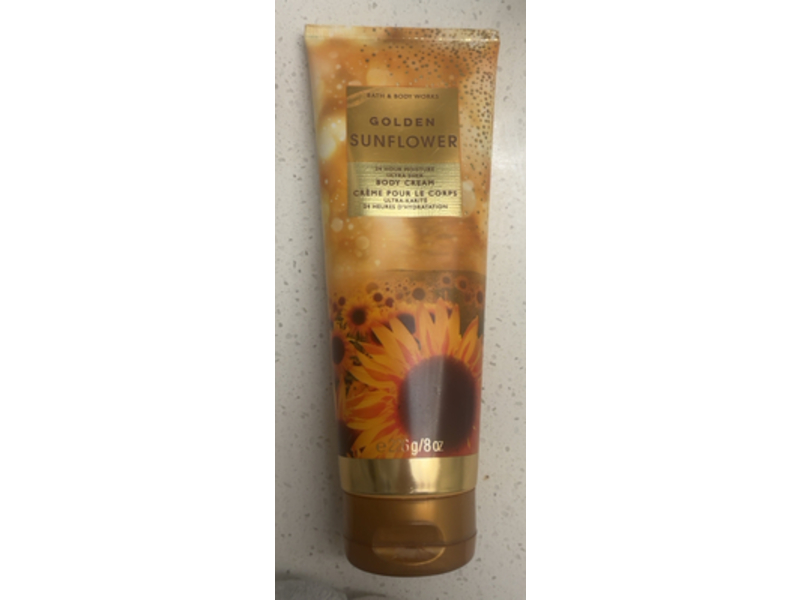 Bath & Body Works Ultra Shea Body Cream, Golden Sunflower, 8 fl oz/226 g