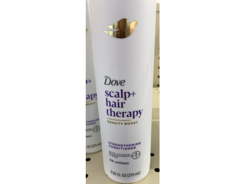 Dove Scalp + Hair Therapy Strengthening Conditioner, Vitamin & Zinc, 9.25 fl oz/273 mL