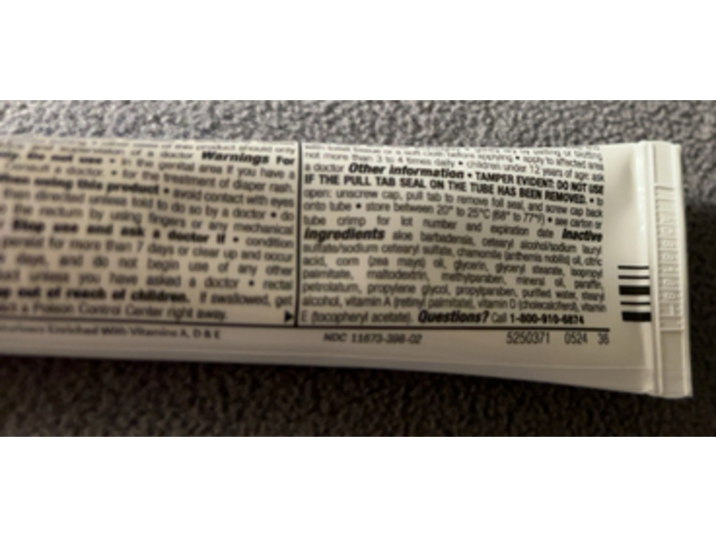 Up & Up Hydrocortisone Cream, 1 oz/28.4 g