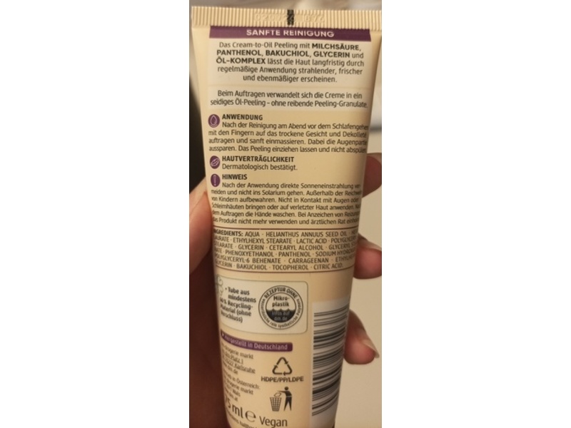 dm Balea Cream-To-Oil Peeling, 75 mL