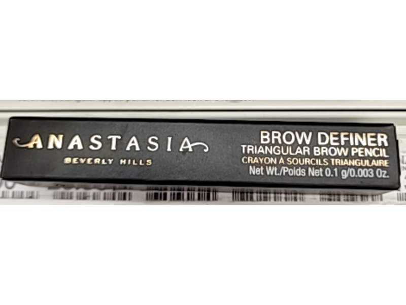 Anastasia Beverly Hills Brow Definer Triangular Brow Pencil, Dark Brown, 0.003 oz/0.1 g