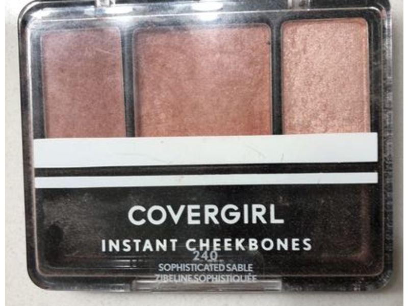 CoverGirl Instant Cheekbones Contouring Blush, 240 Sophisticated Sable, 0.29 oz/8 g