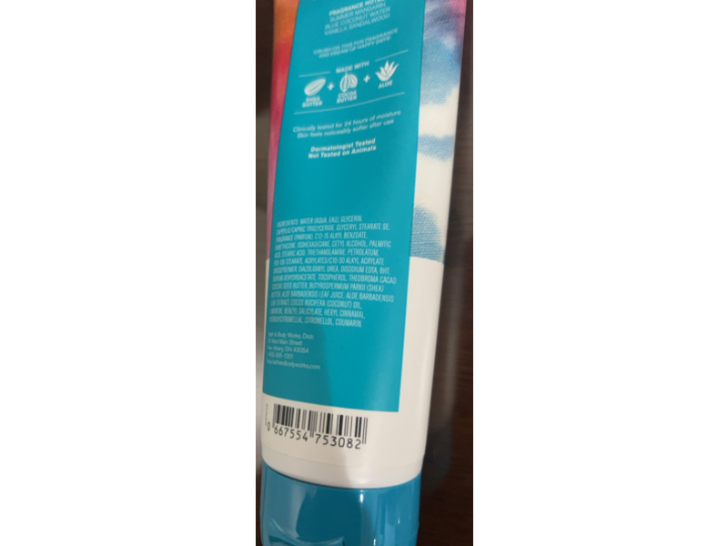 Bath & Body Works 24H Moisture Ultra Shea Body Cream, Endless Weekend, 8 oz/226 g