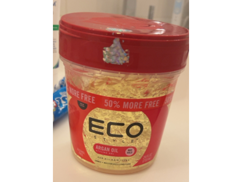 Eco Style Styling Gel, Argan Oil, 24 fl oz/710 mL