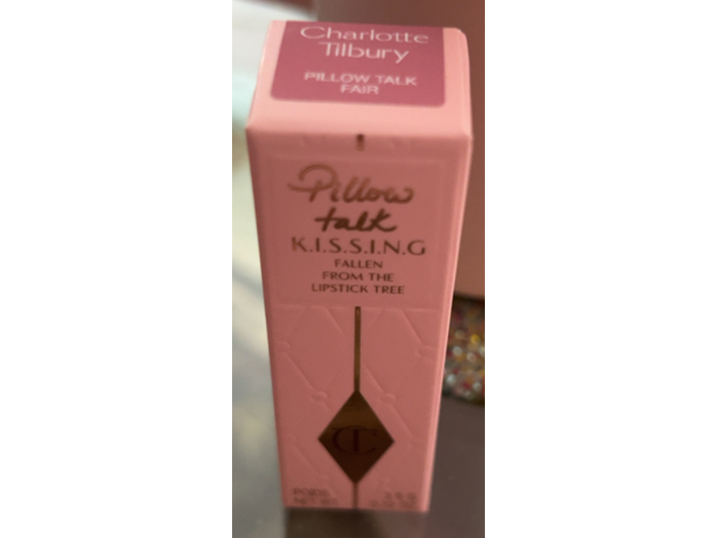 Charlotte Tilbury K.i.s.s.i.n.g Lipstick, Pillow Talk Fair, 0.12 oz/3.5 g