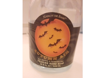 Maison De Base Foaming Hand Soap, Autumn Air, 16.9 fl oz/500 mL