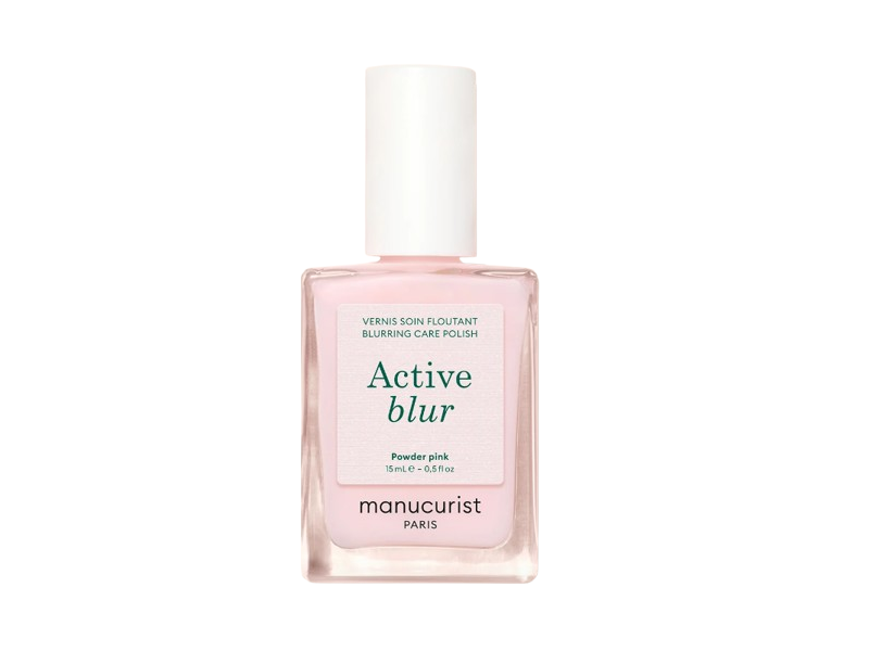 Manicurist Powder Pink Blurring Care Polish, Active Blur, 0.5 fl oz/15 mL