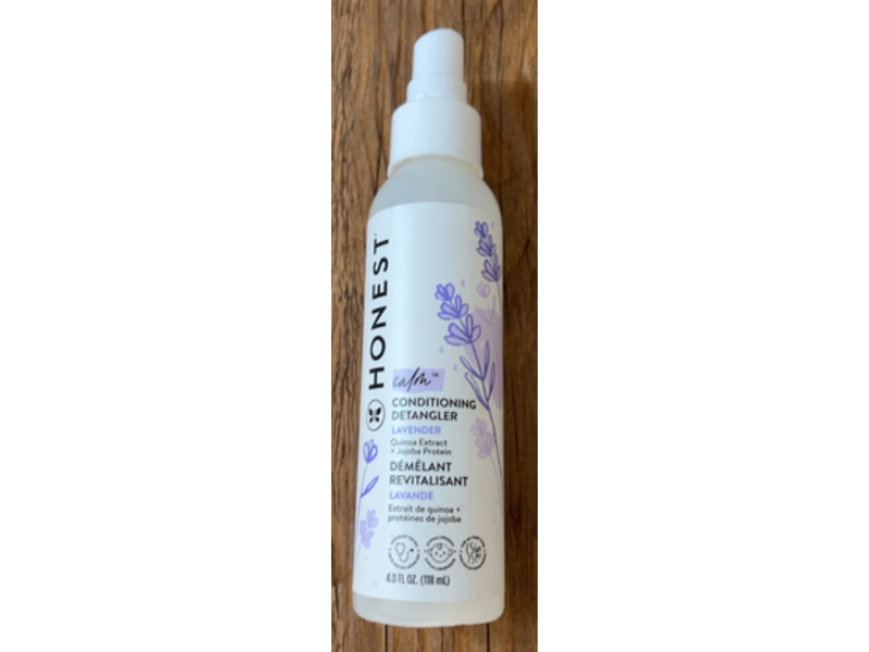 Honest Calm Conditioning Detangler, Lavender, 4.0 fl oz/118 mL