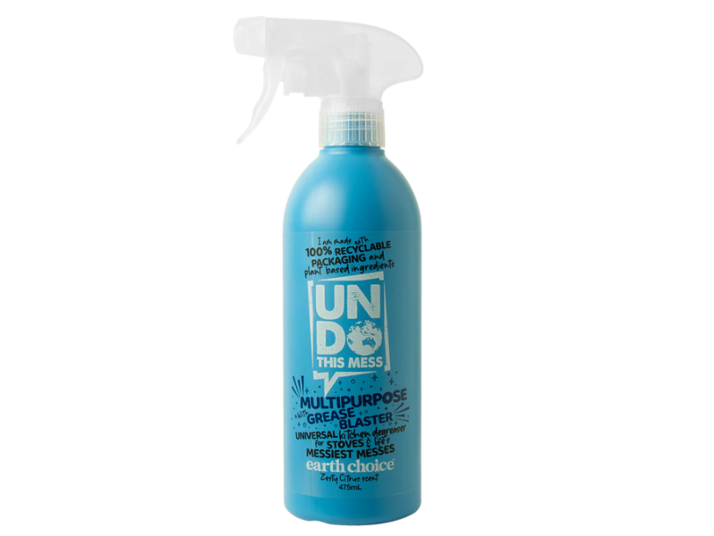 Undo This Mess Multipurpose Grease Blaster Cleaner, Zesty Citrus Scent, 475 mL