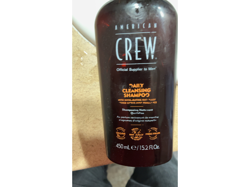 American Crew Daily Cleansing Shampoo, 15.2 fl oz/450 mL