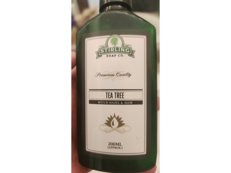 Stirling Soap Co. Witch Hazel & Aloe, Tea Tree, 200 mL