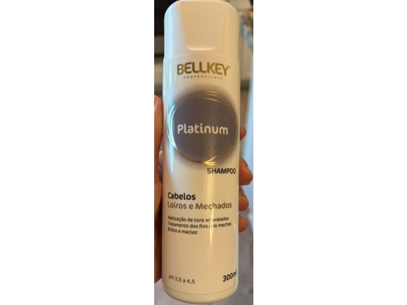 Bellkey Shampoo, Platinum, 300 mL