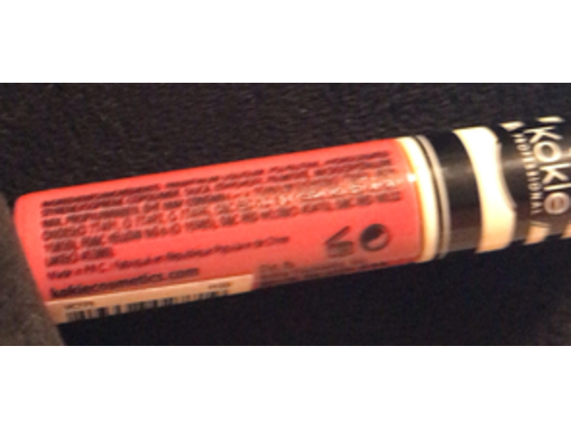 Kokie Cosmetics Lip Veneer Cream Gloss, Thrilling, 0.2 fl oz/4 mL