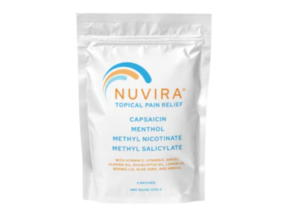 Nuvira Tropical Pain Relief Patches, 5 Count