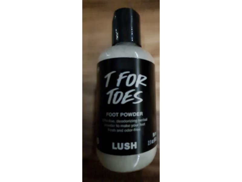 Lush T For Toes Foot Powder, 2.1 oz/60 g