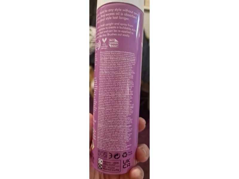 Umberto Giannini Volumizing Dry Texture Mist, Texture Boost, 6.7 fl oz/200 mL