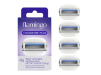 Flamingo Moisture Plus Razors, Aloe, Coconut & Shea Butter, 0.13 fl oz/3.55 g, 4 Count - thumbnail 1