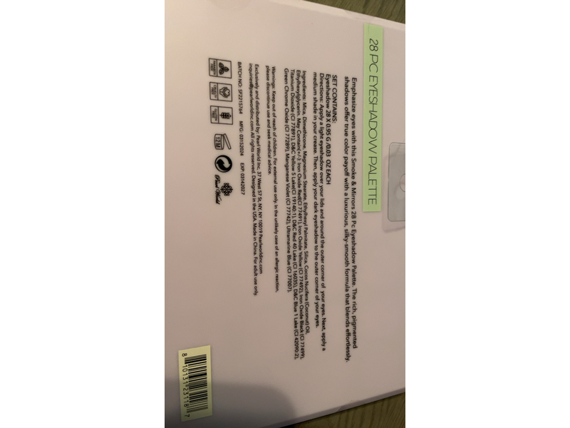 Clean Beauty Smoke & Mirrors Eyeshadow Palette, Girl You're A Natural, 0.03 oz/0.95 g