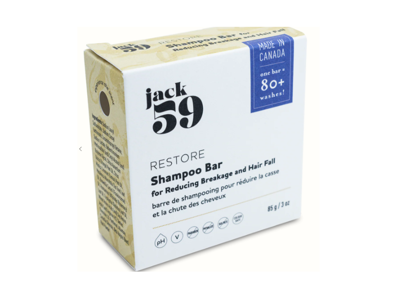 Jack 59 Restore Shampoo Bar, 3 oz/85 g