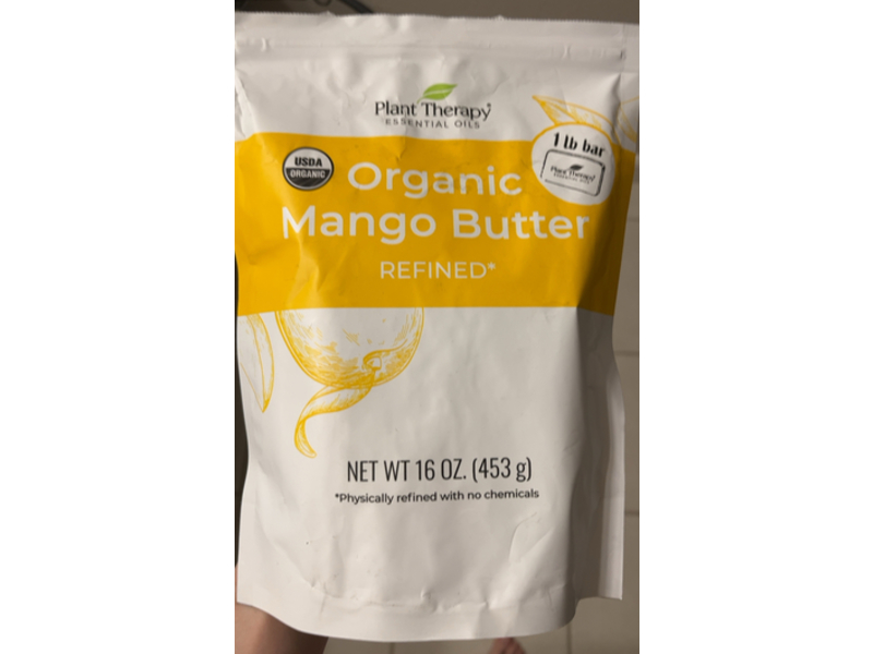 Plant Therapy Organic Mango Butter, 16 oz/453 g
