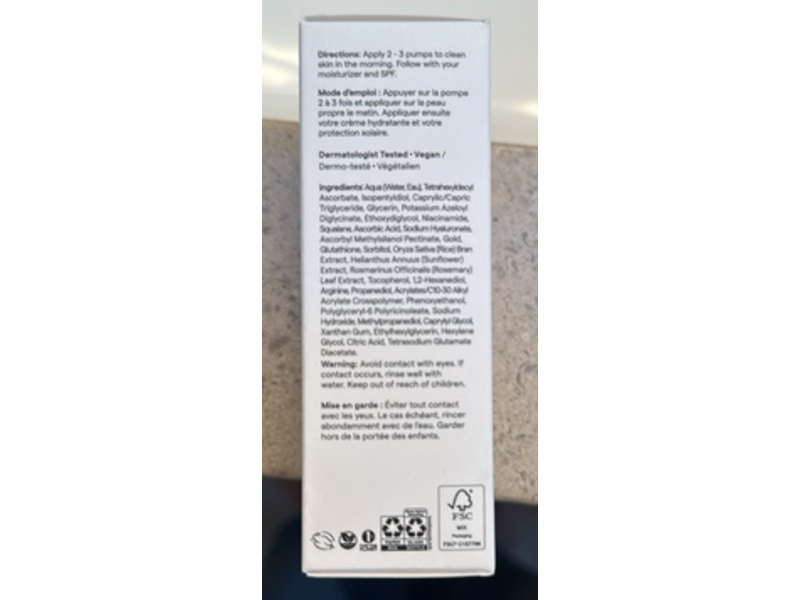 Yse Beauty Morning Cocktail Vitamin C Serum, 1.0 fl oz/30 mL