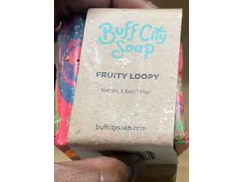 Buff City Soap, Fruity Loopy, 5.5 oz/156 g