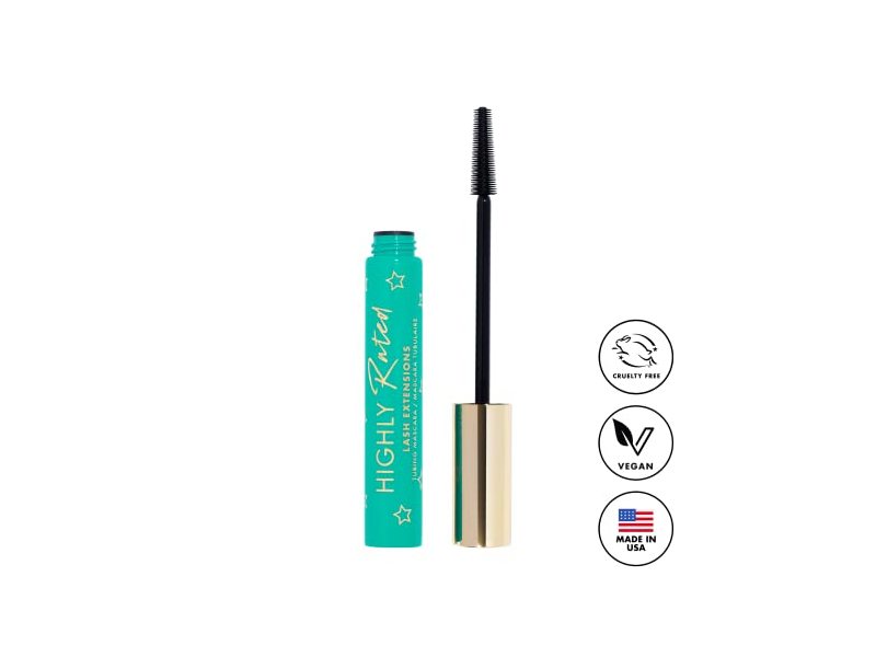 Milani Highly Rated Lash Extensions Tubing Mascara, Black, 0.35 fl oz