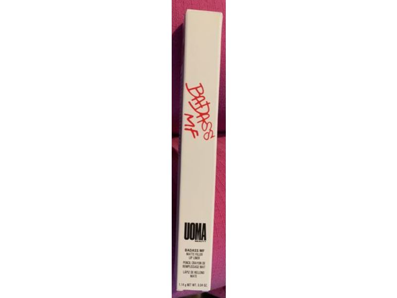 Uoma Badass Mf Matte Filler Lip Liner, Angelou, 0.04 oz/1.14 g