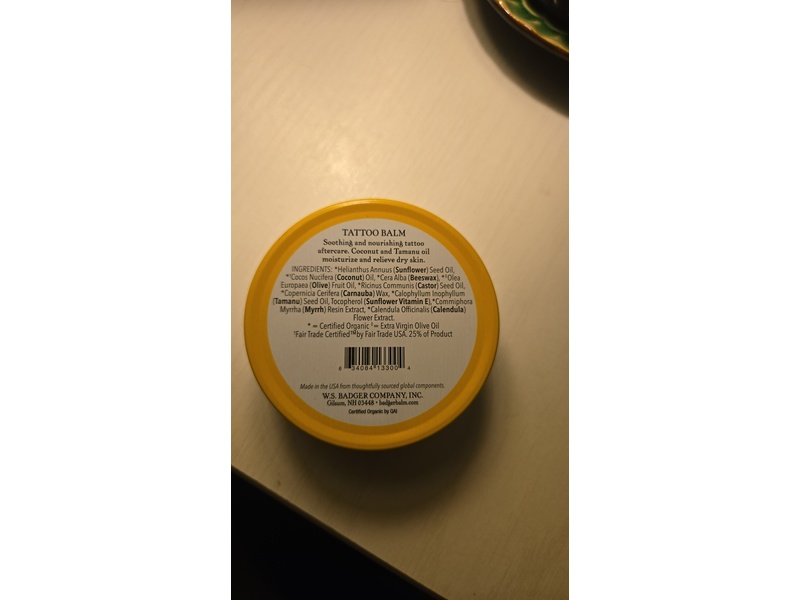 Badger Tattoo Balm, 2 oz/56 g