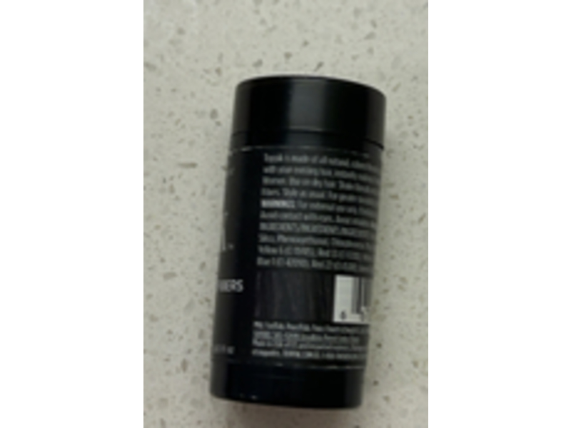 Toppik Hair Building Fibers, Black, 0.11 oz/3 g