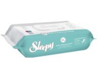 Sleepy Body Cleaning Towel, XL, 50 Count - thumbnail 1