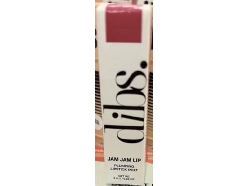 Dibs Jam Jam Lip Plumping Lipstick Melt, Jam Sesh, 0.08 oz/2.5 g