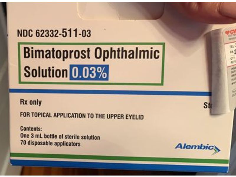 Bimatoprost Ophthalmic Solution 0.03% Alembic (RX)