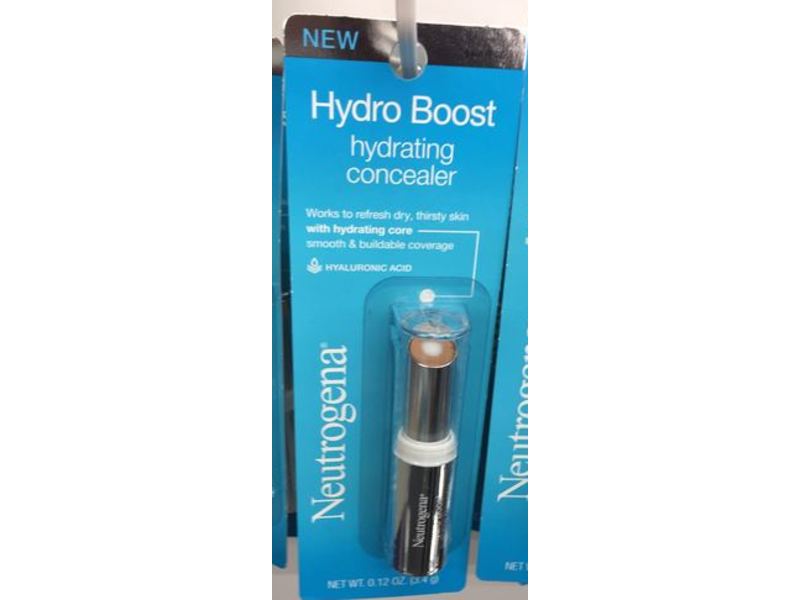 Neutrogena Hydro Boost Hydrating Concealer, 20 Light, 0.12 fl oz/3.4 g