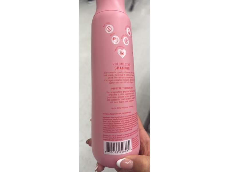 V & Co Collagen + Peptides Voumizing Shampoo, 12 fl oz/355 mL