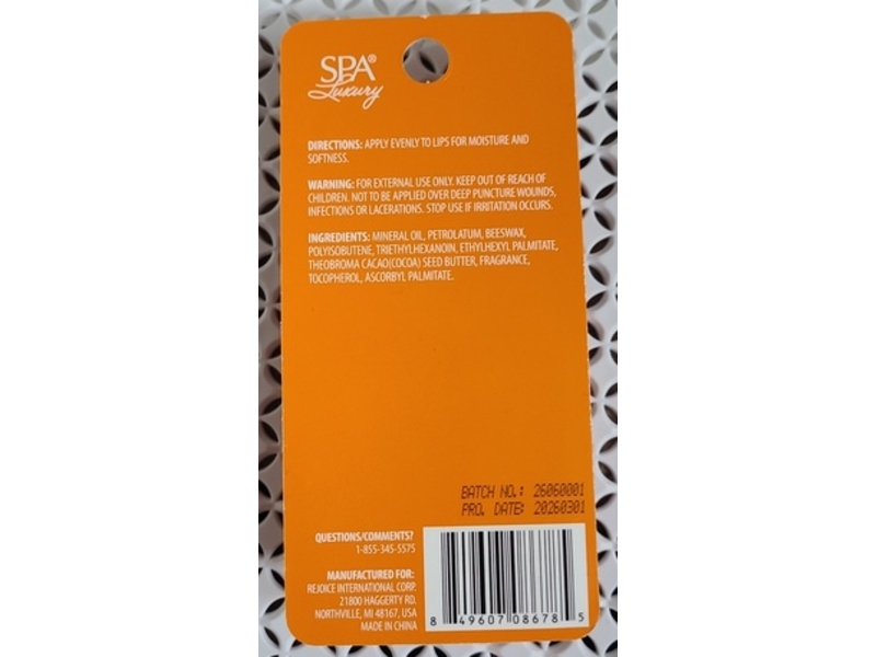 Spa Luxury Brazilian Sol Mini Lip Butter, 0.05 oz/1.5 g, Pack Of 2