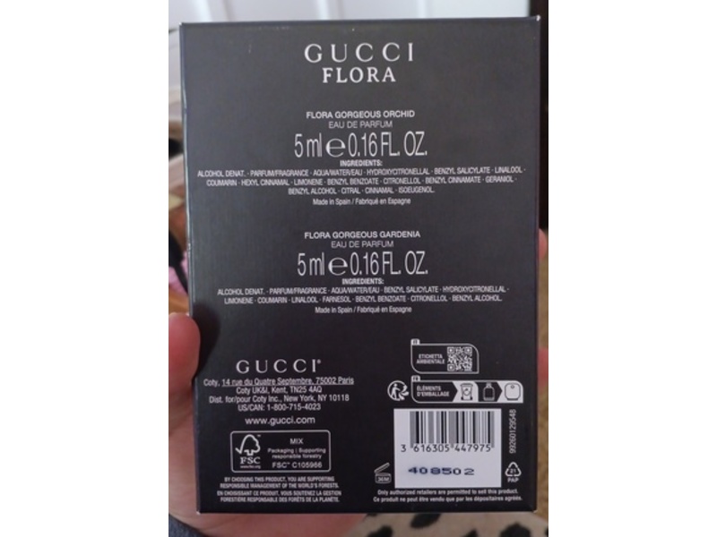 Gucci Flora Eau de Parfum Duo. 0.16 fl oz/5 mL