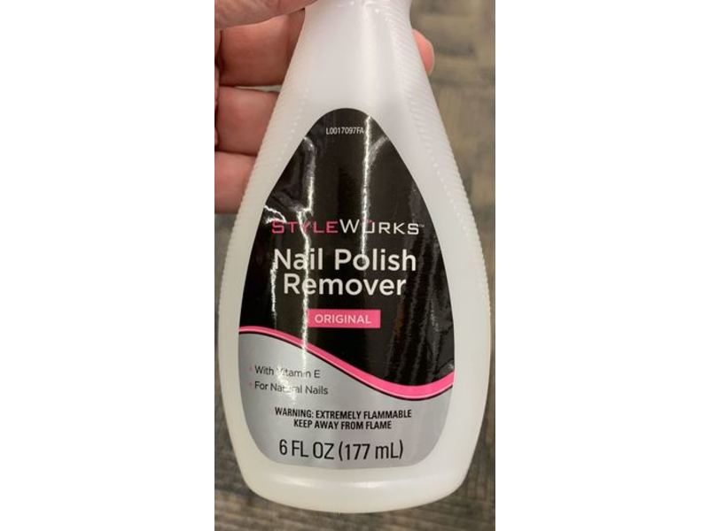 Stylewurks Nail Polish Remover, Original, 6 fl oz/177 mL