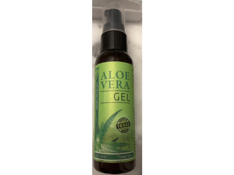 Seven Minerals Aloe Vera Gel, 2 fl oz/60 mL