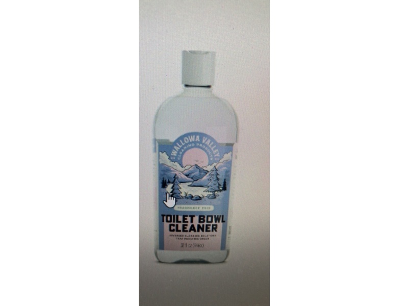 Wallowa Valley Toilet Bowl Cleanser, Fragrance Free, 32 fl oz