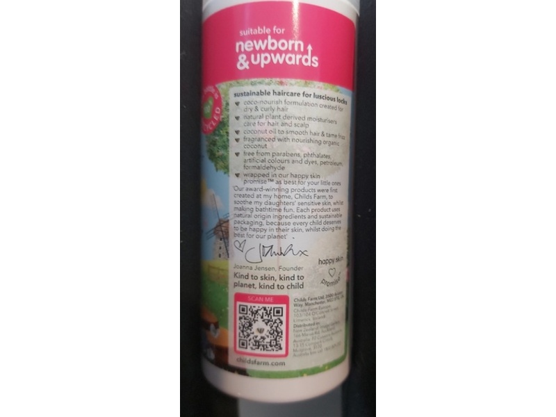 Childs Farm Leave-In Conditioner, Organic Coconut, 125 mL