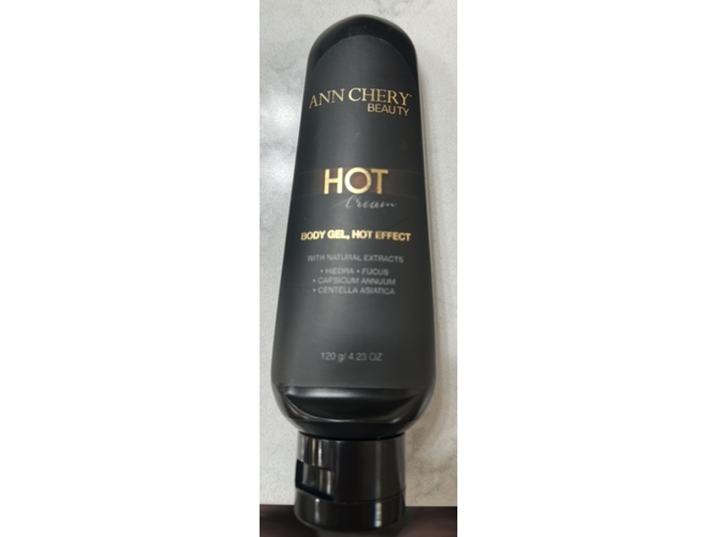 Ann Chery Beauty Hot Cream Body Gel, 4.23 oz/120 g