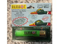 Balmshot Lip Balm, SPF 15, Cool Mint, 0.15 fl oz/4.25 g - Image 3
